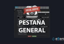 Manual Socialbooth en español parte 1 Pestaña GENERAL