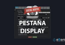 Manual Socialbooth en español parte 2 Pestaña Display