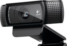 Configuración general y de iluminación cámara Logitech C920