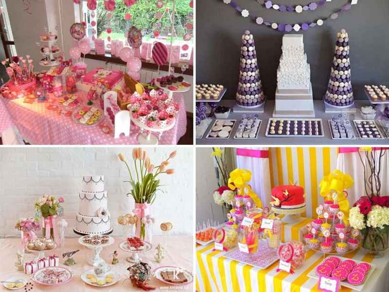 Ideas decorar una mesa de dulces espectacular - eBents Incubando Exitos